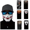 Headscarf Funny Mask Magic Scarf Neck Face Mask Printing 3D Magic Headscarf Outdoor Sunscreen Windproof Mask Wash Towel