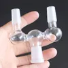 New Arrived 8 Style Glass Drop Down Dropdown Adapter double bowl adapter 14mm 18mm male to female for Glass Water Bongs and Pipes