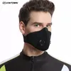 Xintown 남자 여자 자전거 마스크 야외 훈련 운동 마스크 얼굴 활성탄 탄소 방진 사이클링 얼굴 방지 288m