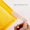 110 * 130mm Kraft Paper Bubble Envelopes Bag Mailers Gewatteerde Envelop Zakelijke levert Transportverpakkingen