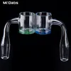 Extra Thick Colorful Bottom Banger Smoking Accessories Flat Top Quartz Nail XL Domeless Nails 10mm 14mm 18mm Male Female for glass bongs