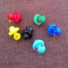 Оптовая DHL Free Carb Caps Новые Курительные принадлежности Мини Cute Multicolor UFO Duck Carb Caps для стекла Dab Rigs DCC01