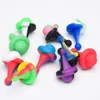 Silicone Carb Cap Dia 25mm för kvarts Banger Nails Silicon Carb Caps Mixed Colors Food Grade Silicon