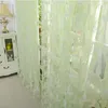 Rideau transparent en Tulle, traitement de fenêtre, Voile, cantonnière, 1 panneau, en tissu, pour salon
