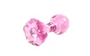 Roze Glas Anale Plug Glazen Butt Plug Gladde Anale Plug GlasDildo Prostata Massage Dilatador Anale Kralen Seksspeeltjes Voor Koppels S924