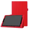 Litchi Leather Case with Holder for Amazon Kindle Fire HD 10 inch 2017 Tablet Stand TriFolding CoverStylus1005733