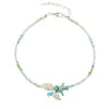 Conque étoile de mer perle chaîne de perles Bracelets de cheville chaîne de pied de plage bijoux de mode pour les femmes livraison directe