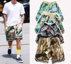 Été nouveaux hommes Shorts à la mode feuilles motif Hawaii pantalons de plage voyage en vacances Shorts de loisirs Justin short de basket-ball