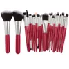 MAANGE Pro 22 pièces pinceaux de maquillage fond de teint cosmétique poudre Blush fard à paupières Eyeliner lèvres beauté maquillage brosse outils Maquiagem 50 ensembles/lot DHL