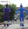 Estrangeiro Adulto Wearable inflável Costume 3.5m Walking Blow Up estrangeiro Suits Marionette Puppet Para Parade Mostrar