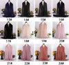 Muçulmano Cachecol de Pano de Cor Sólida Moda Hijab Fio de Ouro Dobrar Liso Hijab Lantejoulas senhora meninas muçulmanos wares muitas cores puras oferta escolher