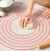 60 * 40 cm antiaderente esteira de cozimento de silicone folha de cozimento de massa de pão de panela de cozimento bakeware forros almofadas cozinhar ferramentas