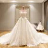 2018 свадебное платье кружевные аппликации Robe De Mariee Simple с плеча пляжные свадебные платья с длинным шлейфом