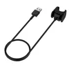 1FT 100 cm carregador de energia USB fio de cabo de carregamento para fitbit carga 4 3 pulseira pulseira adaptador de dock 20 pcs / lote