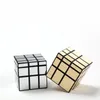 Spegel Magic Cubes 3x3x3 Professionell Cast Coated Puzzle Speed ​​Cube Leksaker Twist Pussel Kreativa gåvor för barn