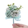 Koreanische künstliche Blumen-Corsage-Brosche, koreanische Version der Herren- und Damen-Brosche, lange Nadel, Hochzeit, Brautbrosche, Großhandel