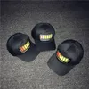 2018 moda de verano caliente Unisex adulto luminiscente sombrero negro algodón noche fiesta hombres y mujeres gorras