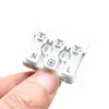 20 st Electrical Cable Clamp Free Screw Plug-out Type Pitch 10.0mm 3pin med PEG med markkontakt Beleks 923 P03 Vit