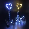 Alimentazione a batteria Luci per bottiglie bianche calde Luci a stringa a forma di sughero a LED per bottiglia di vino da bistrot Bar stellato Festa di San Valentino