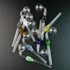 Skull Glass Pipe Pyrex Oil Burner Pipe Colorful Glass Smoking Pipes New Arrivals Color Randomly Send SW21