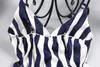 Satin Sleepwear Kobiet Kobiet Kobiet Piżamy Zestawy Moda Spaghetti Pasek Topy Stripes Sleep Lounge Lato Home Odzież Pijama 3 Sztuka S1024