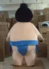 japan sumo Mascot Costumes Animated theme sumo Cospaly Cartoon mascot Character Halloween Carnival party Costume