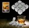 6 pièces pierres de whisky naturelles sirotant glaçon whisky pierre refroidisseur de roche accessoires de barre de noël SN1344