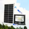 2018 Ny utomhus säkerhetsljus Vattentät IP68 Sol Power LED Flood Light Solar Garden Lighting LED Vägglampa 20W 40W 60W 120W 200W