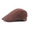 FEDEX old men's beret hat winter Men's Cotton Flat Snap Hats denim jeans Newsboy caps Ivy Gatsby Hunting Cabbie Driving Cap