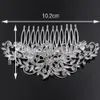 special offer promotion hairpins feis whole fashion crystal big flower and small leaf hair decoration pins bride wedding acces3118169