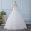 Real Photo Vintage Lace O Neck Bröllopsklänning Ärmlös 2018 Anpassad Plus Size Bröllopsklänningar Billiga Vestidos Novia