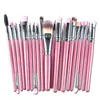 20 kits make-up borstels set voor ogen cosmetica oogschaduw wenkbrauw lippen make-up tools accessoires DHL gratis