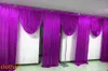 6m wide swags of backdrop wedding stylist designs Party Curtain drapes Celebration Stage Performance Background Satin Drape wall d2627133