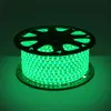 5050 RGB LED-band Ljus 110V 220V 60LED / M IP65 Vattentät LED-lampa för vardagsrum + Strömförsörjning + IR-fjärrkontroll