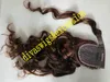 120g boczna część ludzki włosy kucyk kawałek mody kobiety ludzkie włosy przedłużanie celebryty kolor tanie indin ponytail włosy