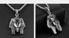 Antique Egyptian Pharaoh Tutankhamun pendant New Arrival 316 Stainless steel Religious Silver Gold charm necklace Egypt jewelry for men women