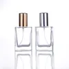 Grossist usa uk påfyllningsbar glas spray parfymflaska 30ml glasförstärkare flaska tom kosmetisk behållare för resor
