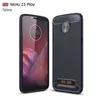 2018 neue Handyhüllen für Motorola Z3 Play Carbon Fiber Heavy Duty Case für MOTO Z3 Play Backcover DHL Kostenloser Versand