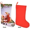 Christmas Stocking Prezent Torby Film Tkaniny Choinki Skarpety Xmas Candy Storage Torba świąteczna Party Dostawy Xmas Dekoracje Torba WX9-786