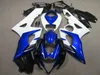 Aftermarket body parts fairings for Suzuki GSXR1000 2005 2006 white blue injection mold fairing kit GSXR1000 05 06 VG12