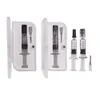 Luer lock Head injuector 1ml Glass syringes with measurement mark 510 thread disposable vape carts concentrete oil filling tool with box