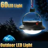 Mini Outdoor Draagbare Lantaarns 60 LED Camping Wandel Lichttent Nachtlamp Oplaadbare Noodverlichting 18650 Li-Ion Batterij LED
