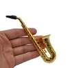 Маленькая металлическая трубка для саксофона, рожковая трубка