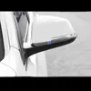 ألياف الكربون تصميم مرايا الرؤية الخلفية غطاء شرائح تغطية ملصق ل BMW 1 2 3 4 سلسلة X1 F20 F21 F30 F31 F34 F36 E84 الملحقات