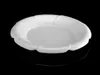 Imitation Porcelain Melamine Dinnerware Dinner Plate Wavy Edge Plate Chain Restaurant With Melamine Dish A5 Melamine Tableware
