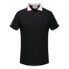 2020 designer stripe polo shirt t shirts snake polos bee floral mens High street fashion horse polo luxury T-shirt