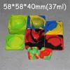 Flat Large Waxmate Containers Big Silicone Rubber Silicon Storage Square Shape Wax Jars Dab Concentrate Tool Dabber Oil Holder for9482584