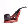 Creative new products handcrafted introduction of red sandalwood pipe 9mm core filtration rosewood pipe