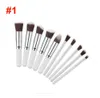 Ensemble de mini pinceaux de maquillage Premium 10 pièces, outils de maquillage professionnels pour le visage, accessoires 6 couleurs disponibles, livraison directe, ensemble de pinceaux cosmétiques