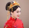 Gelin headdress Kostüm Aksesuarları Çin cheongsam Coronet Xiuhe kimono aksesuarları